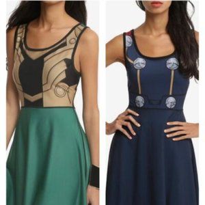 Reversible Marvel: Loki/Thor Dress from Torrid